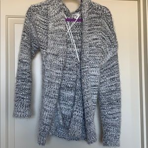 Black and white cardigan